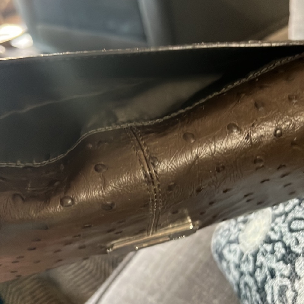 Coach Slim Soft Envelope Wallet Python Embossed L… - image 8